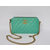 Double Zipper Closure Chain Shoulder Bag