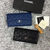 Original caviar leather long wallet