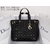 Dior Quilting lamb skin leather tote bag