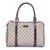 Gucci Joy Medium Boston Bag Beige Apricot And  Bordeaux