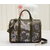 Gucci Flower pattern fabric boston bag