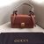 Gucci Animalier leather shoulder bag BROWN leather