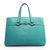 Gucci Light Blue Real Cowhide Leather Handle Bag