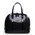 Gucci Embossed black patent leather tote