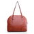 Top zipper shoulder bag