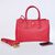 Fuschia Saffiano Leather Classic 33CM Handbag