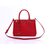 Prada Red Saffiano Leather Classic Handbag