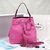 Prada Fuchsia leather bucket bag