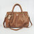 Cowhide Top Handle bag