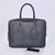 Dark Blue Saffiano Leather Briefcase