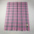 Burberry Cotton Fabric Pink Check Pattern Scarf