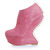 GIANMARCO LORENZI Pink Suede Leather Back heel studs Wedge Pump