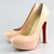 Christian Louboutin Pink Patent Leather Platform Pump