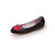 Black Patent Rose Flat