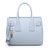 YSL Light blue leather handle bag