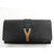 Yves Saint Laurent Black Leather Clutch